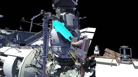 Cosmic Tango: Russian Spacewalk 60 Animation Lights Up the Skies on August 8, 2023!"