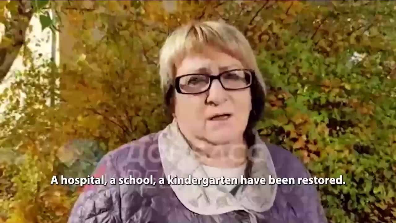 A Village in LPR was restored with the help of Russia.