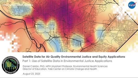 Use of satellites Data in Enviromental justices Applictions