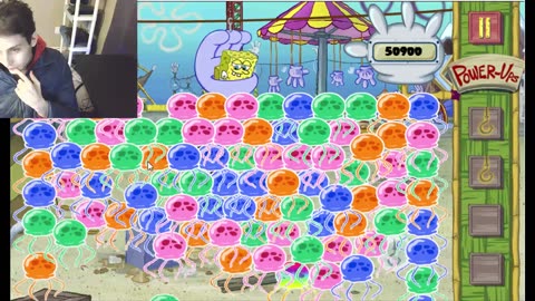 Nickelodeon SpongeBob SquarePants Jellyfish Jumble Video Game Walkthrough Gameplay Part #1