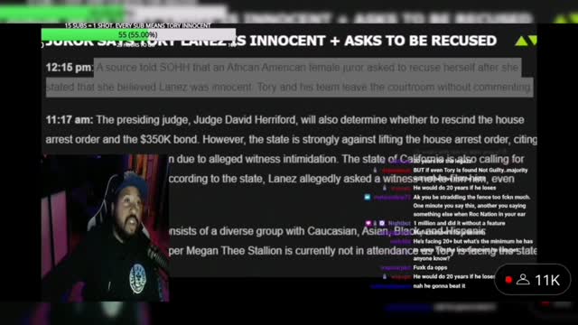 DJ Akademiks Reveals some explosive details about Tory Lanez first day of Trial & jury selection
