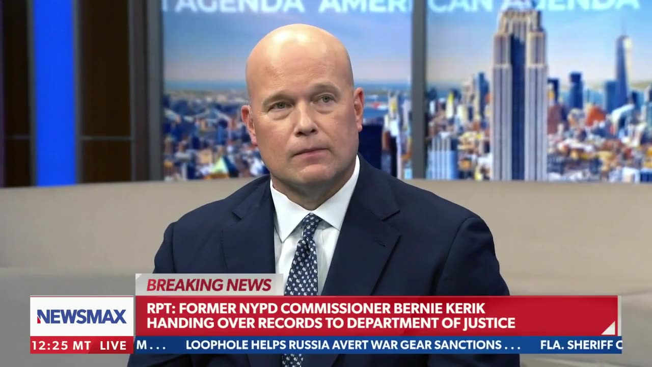 Matt Whitaker on American Agenda Part 3 - Newsmax 07.24.2023