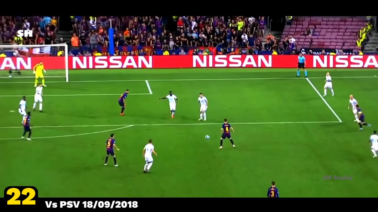 Lionel Messi - Top 30 UCL Goals That Wont Be Repeated