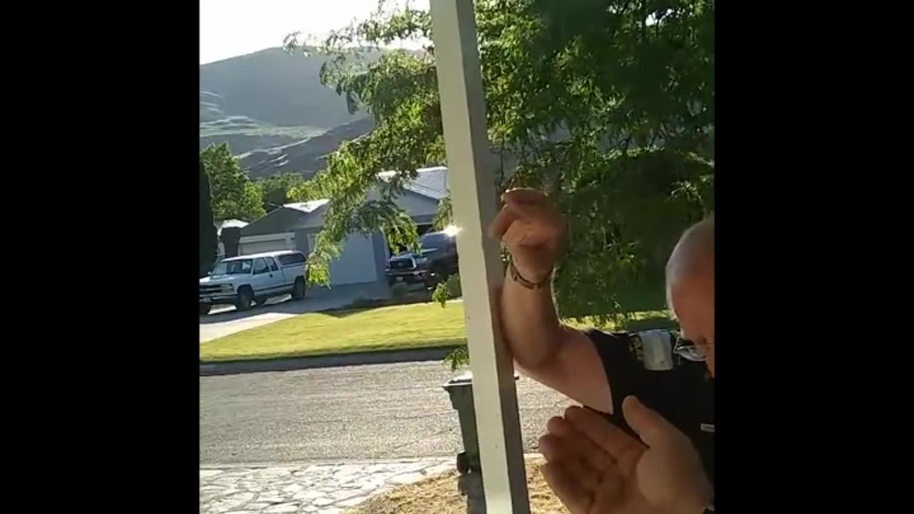 Out of line Police officers enter our home without a Warrant