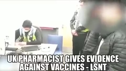 UK pharmacist files a complaint about lack of informed consent after vax injury