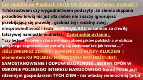 A jednak władza zwierzchnia należy do Narodu - wystąpienie w KNESEJMIE ok 20 .11.2023 r.