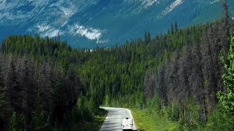 Some Beautiful Movement Of The Canadian Rocky MMountain