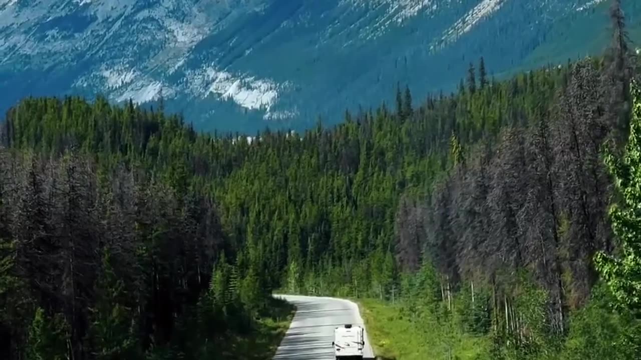 Some Beautiful Movement Of The Canadian Rocky MMountain