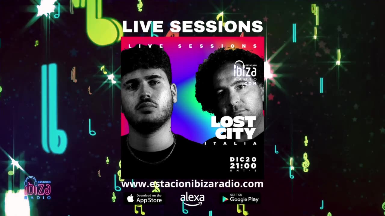 Lost City Live Sessions Viernes 20 diciembre 2024