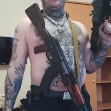 The good ol' Nazi Azov soldiers that the U.S. supports.