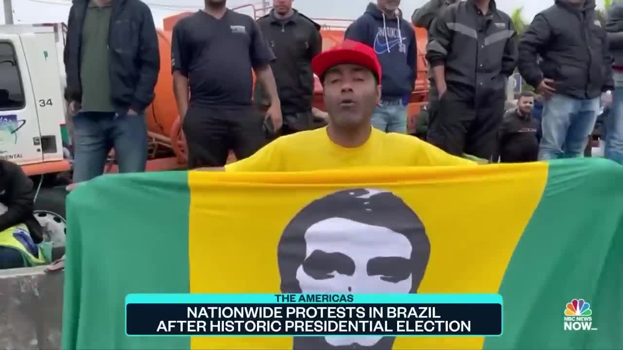 Nationwide Protests Spark In Brazil After Historic Presidential Election