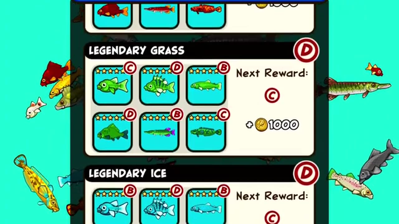 I have updated my Fishing Break stats