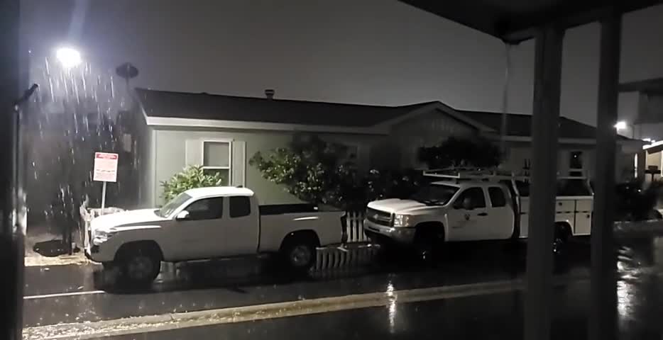 Thunderstorm In Anaheim