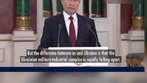 Putin comments on the Russian ammo reserves and defense industry capabilities