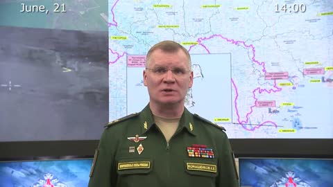 🇷🇺🇺🇦 21/06/2022 The war in Ukraine Briefing by Russian Defence Ministry