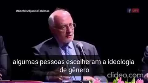 Dr Benigno: agenda de género como programa anticonceptivo mundial