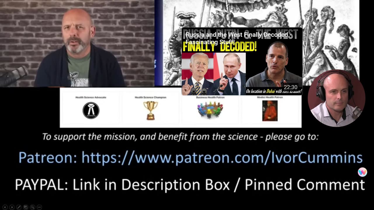 Mortality reality and decentralisation dangers with Joel Smiley & Ivor Cummins 8-05-24