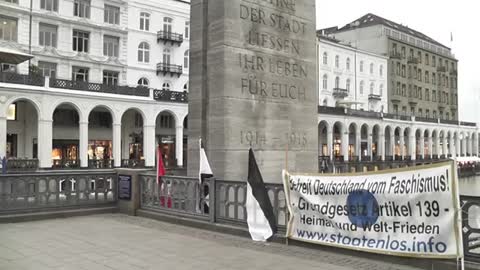 staatenlos.info Kundgebung 11.09.2018 Hamburger Rathausmarkt -Teil 3 - Alliiertes Kontrollratsgesetz
