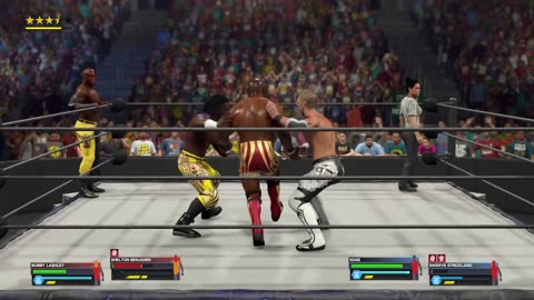 AEW Tag Match | Bobby Lashley & Shelton Benjamin VS Edge & Swerve Strickland | WWE 2K24