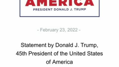 TRUMP 2-23-22