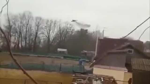 RUSSIANS FIRING MISSLES AT