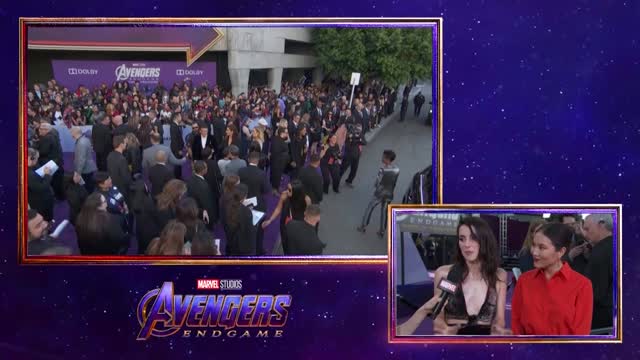 Emma Lahana and Ally Maki bring the Mayhem LIVE at the Avengers Endgame Premiere