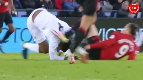 Zlatan Ibrahimovic took revenge on football opponents