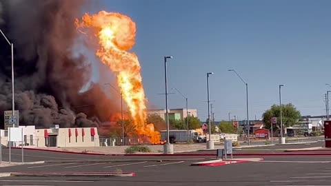 Explosion phoenix international airport