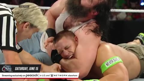 John Cena, Roman Reigns & Dean Ambrose vs. The Wyatt Family