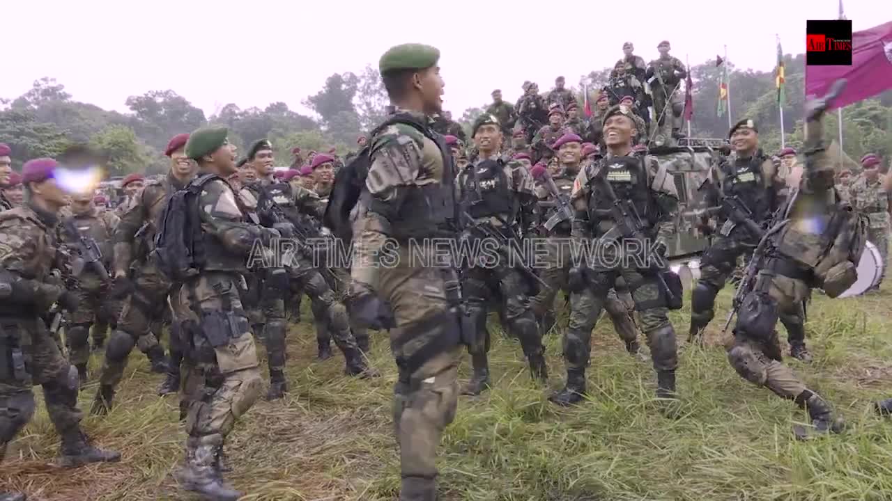 Eks LINUD MALINDO 2022: Teriakan perang tentera elit Malaysia-Indonesia