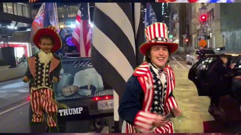 Pt.5 Trump's Party Train Dance Celebration "Trump Won" MAGA Dance Compilation