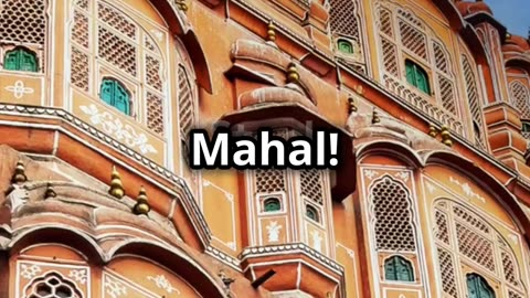 Hawa Mahal: Secrets of the Wind Palace! #travel #history #explore