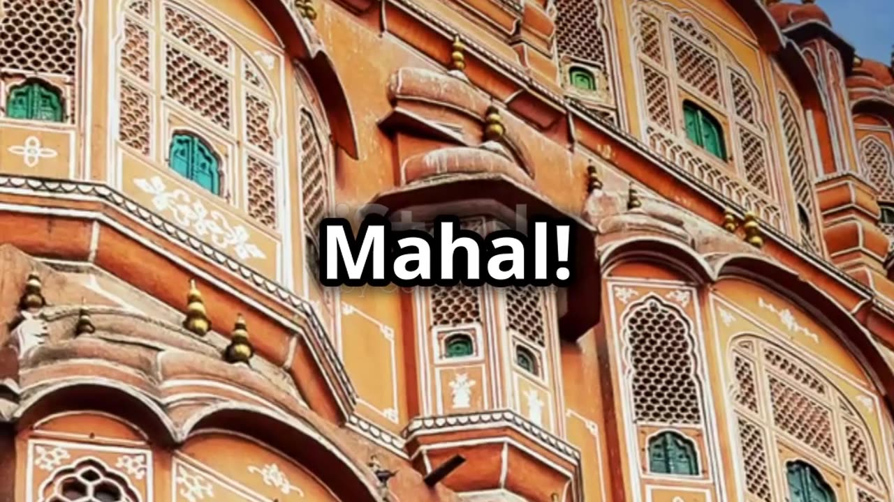 Hawa Mahal: Secrets of the Wind Palace! #travel #history #explore