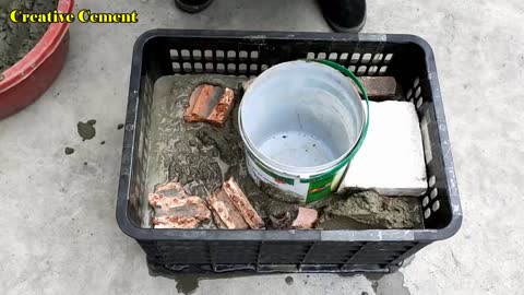 Great, the idea of making smoke free wood stoves from cement and plastic baskets