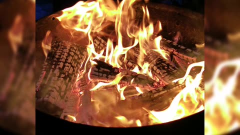Meditation, Fire, Relax.