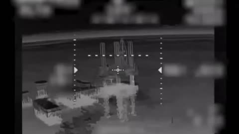🚤🔥 Ukrainian maritime drones attacked the Russian-seized gas platforms in