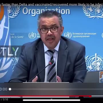 Remember Dr. Tedros