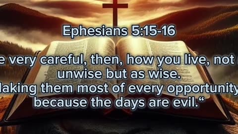 Stop Wasting Time: Unlock Purpose with Ephesians 5