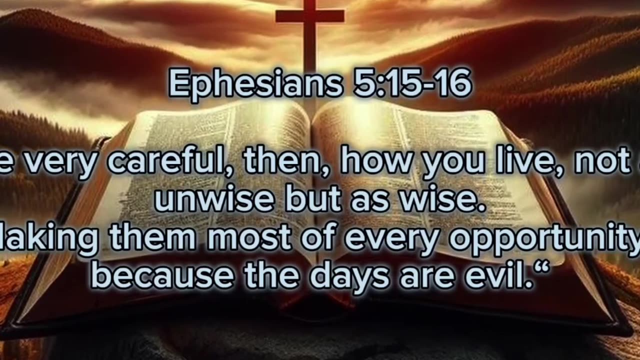 Stop Wasting Time: Unlock Purpose with Ephesians 5
