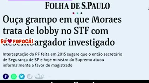 O REI ALEXANDRE DE MORAIS..ESTÁ COM OS DIAS CONTADOS!!