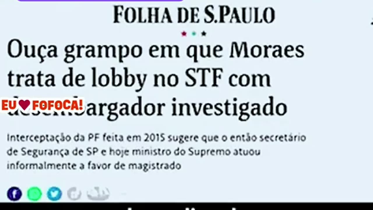 O REI ALEXANDRE DE MORAIS..ESTÁ COM OS DIAS CONTADOS!!