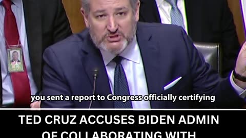 Ted Cruz isn't holding back!!!