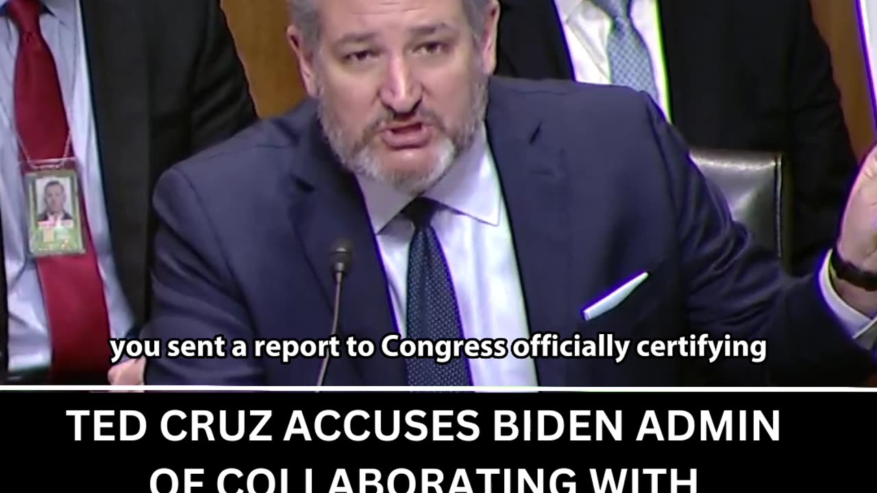 Ted Cruz isn't holding back!!!
