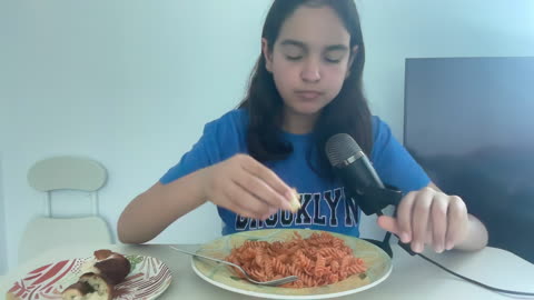 ASMR Pasta Mukbang