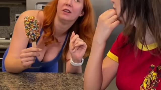 WHEN SHE PUTS IT IN HER MOUTH! 😂 (For Entertainment Purposes Only)