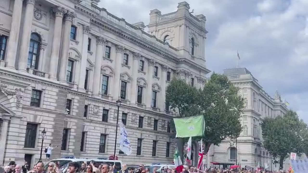 Anti-Globalization And 💉Vax Injury Protest In Central London The World 🌎 is Waking Up