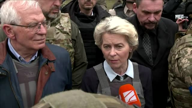 Von der Leyen: 'the unthinkable has happened' in Bucha