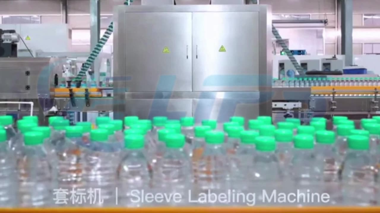 Bottled water filling packing line #fillingline#foryou#packagingline#industrial