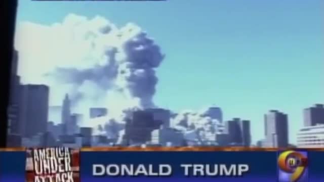 Dichiarazioni di Trump dopo l'attentato alle torri gemelle 9/11