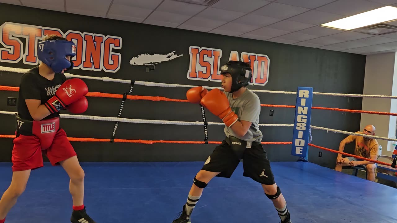 Joey sparring Nico 7/24/23